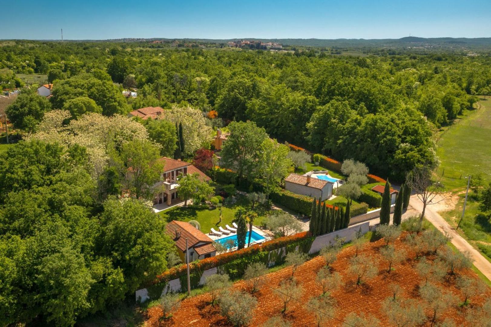 Rustic Villa Cehici With Pool In Sveti Lovrec Jehnici Εξωτερικό φωτογραφία