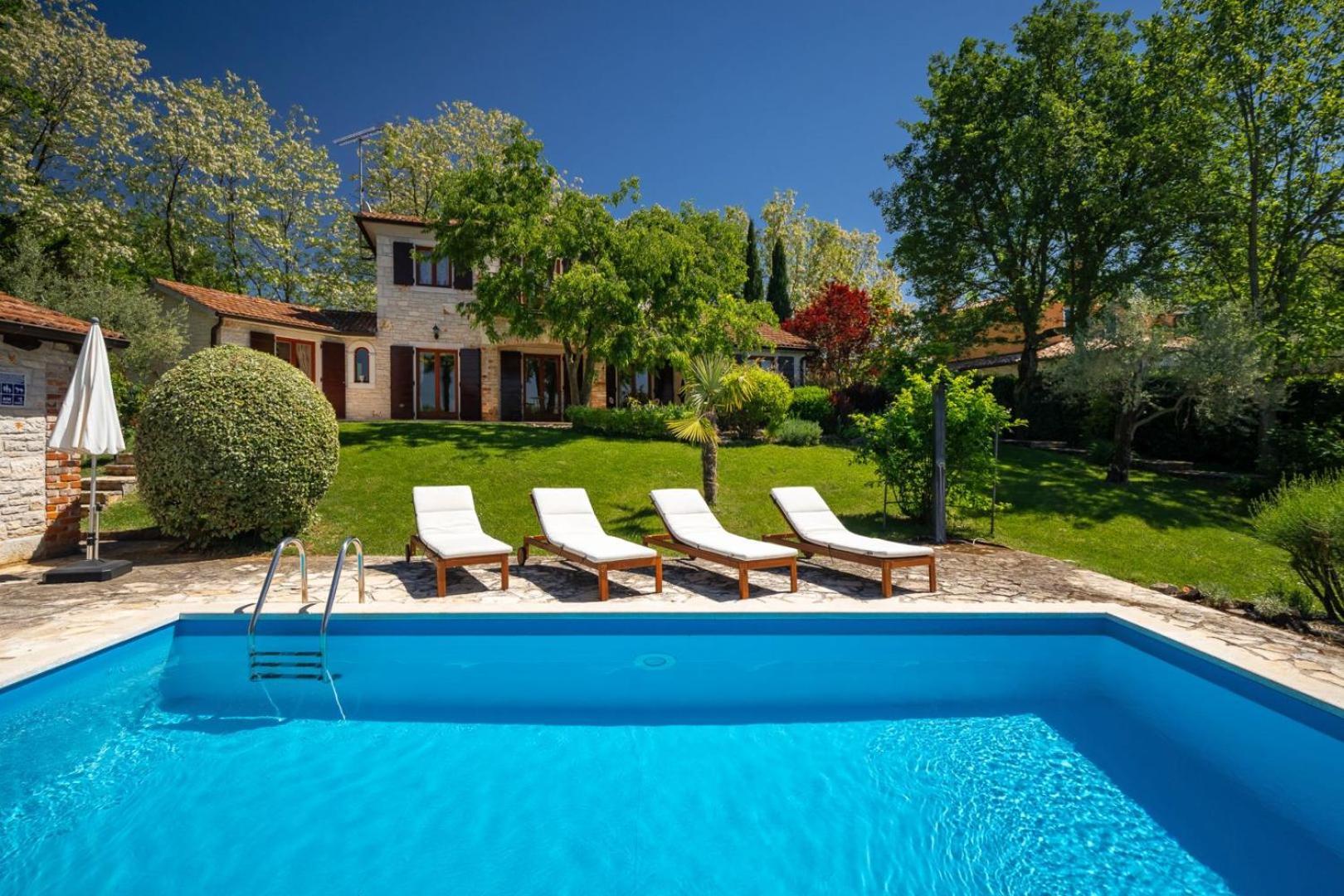 Rustic Villa Cehici With Pool In Sveti Lovrec Jehnici Εξωτερικό φωτογραφία