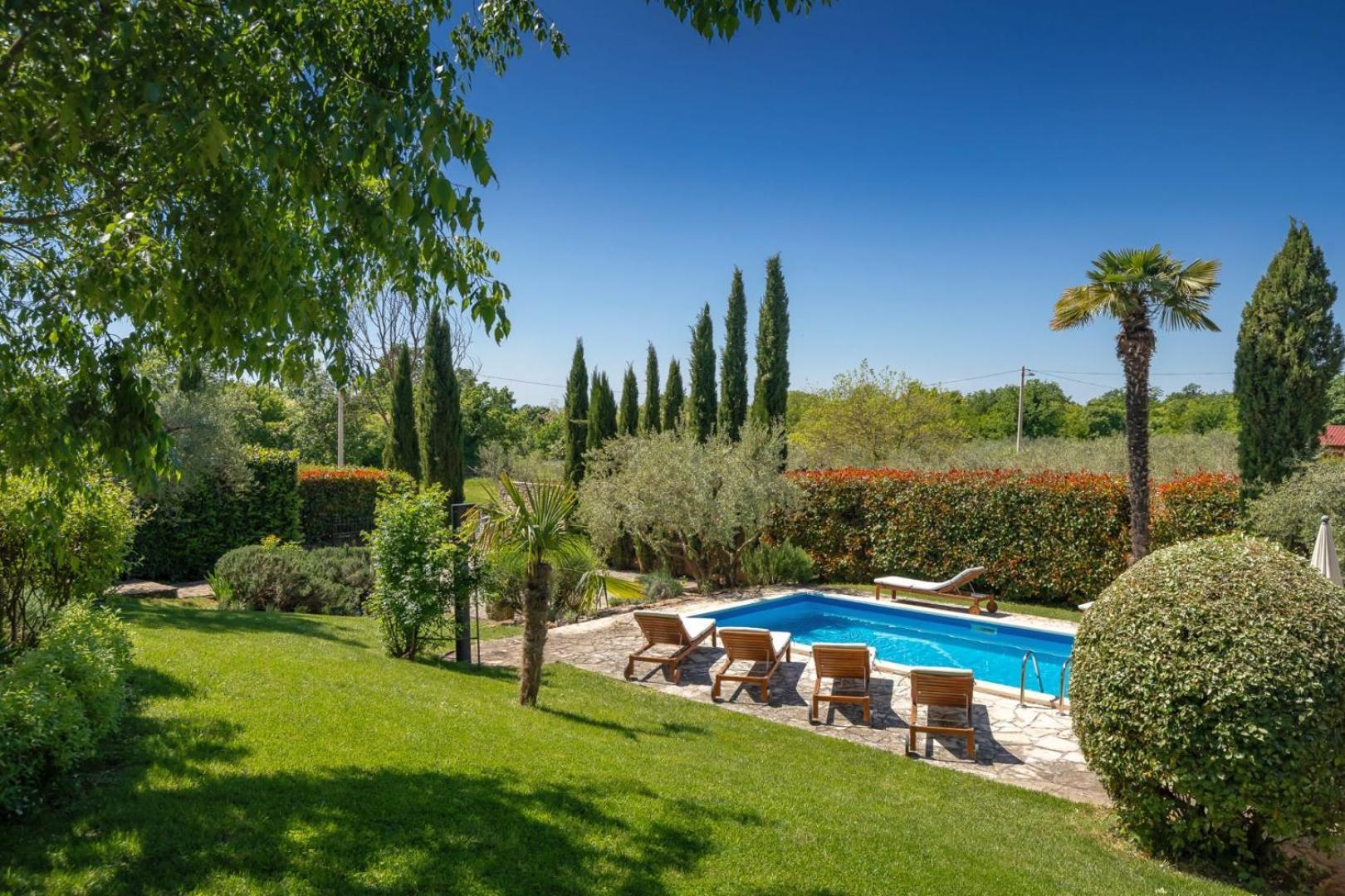 Rustic Villa Cehici With Pool In Sveti Lovrec Jehnici Εξωτερικό φωτογραφία