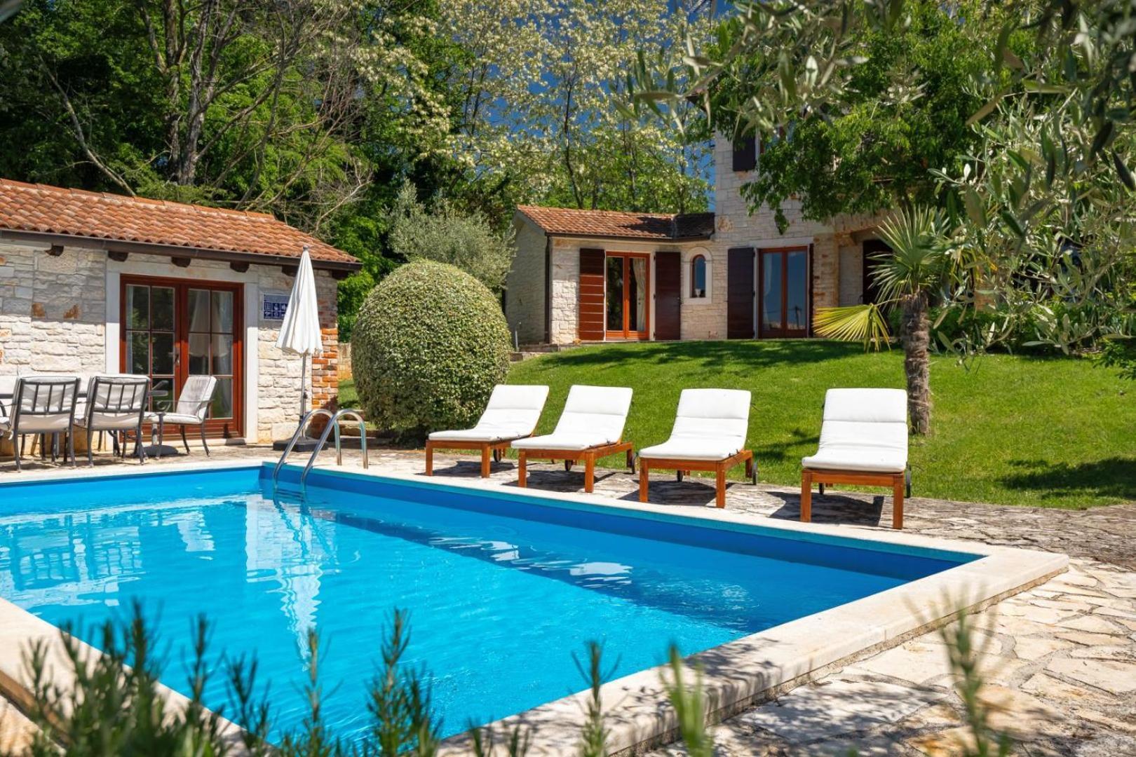 Rustic Villa Cehici With Pool In Sveti Lovrec Jehnici Εξωτερικό φωτογραφία